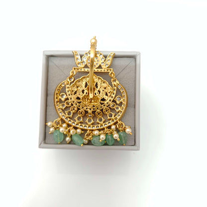 Silver Lakshmi Devi pendant Designs-RCM697