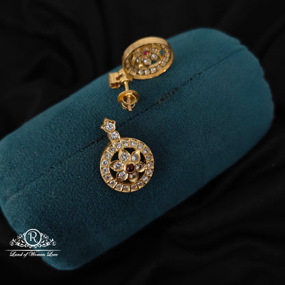 92.5 silver simple and Cute earrings - RCH946