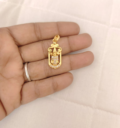 Silver God Venkateswara Swamy Small Locket-RCH164