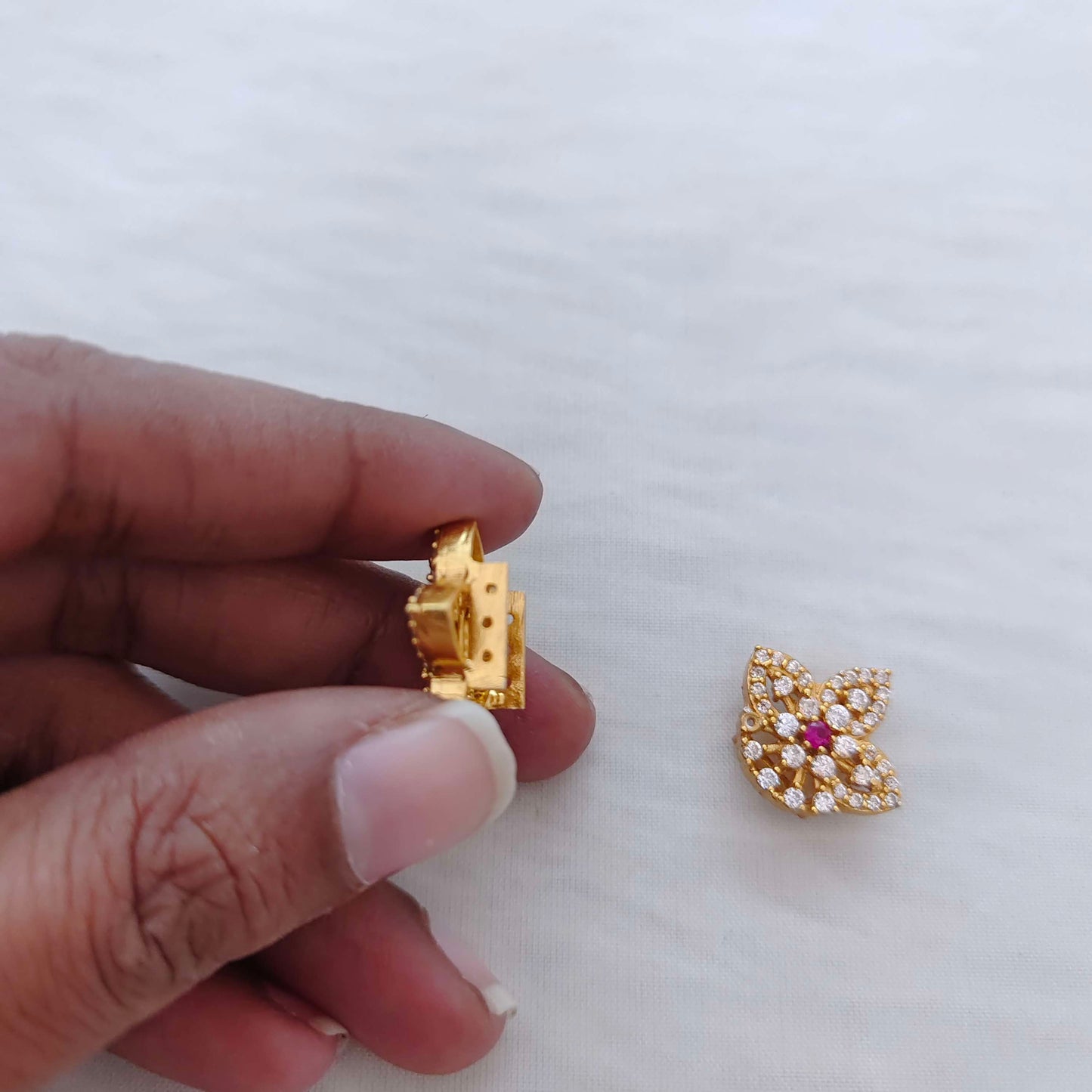 Silver side lockets-RCD381