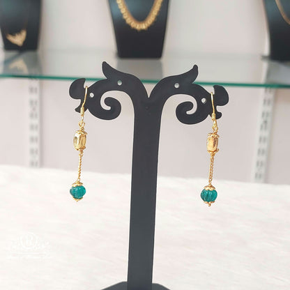 Silver Hanging Earrings-S952