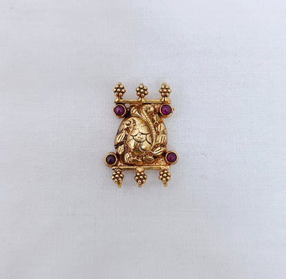 silver gold polish side lockets -rcv203 92.5 silver ramala jewelry / ramala collections