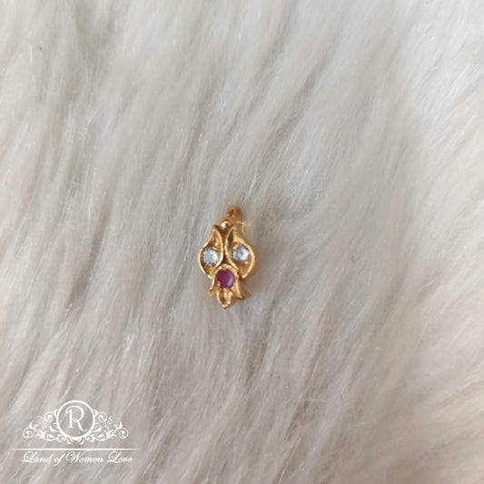 silver nose pins-ra76 92.5 silver ramala jewelry / ramala collections