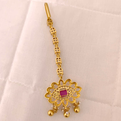 Silver Long Tikkas Design-JR138