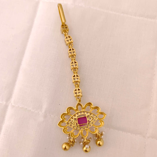 Silver Long Tikkas Design-JR138