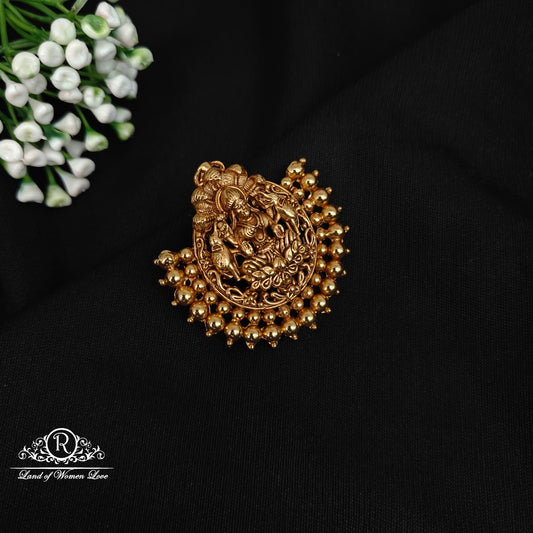 pendant 92.5 silver simple and cute lakshmi devi pendant -rcm315 92.5 silver ramala jewelry / ramala collections