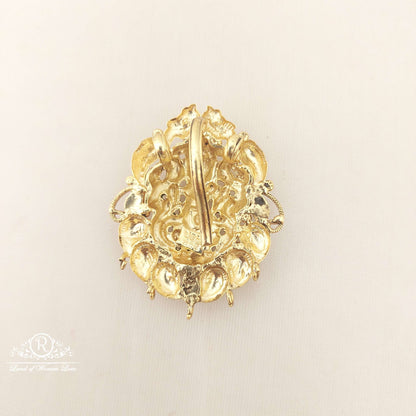 Silver Lakshmi Devi Locket-M185