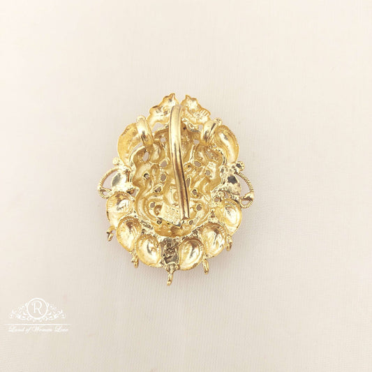 Silver Lakshmi Devi Locket-M185