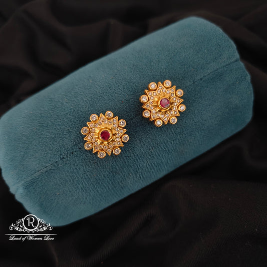 earrings 92.5 silver simple and cute simple and cute earrings -rccp451 92.5 silver ramala jewelry / ramala collections