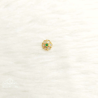 nose pin silver nose pins-sa507-6 92.5 silver ramala jewelry / ramala collections