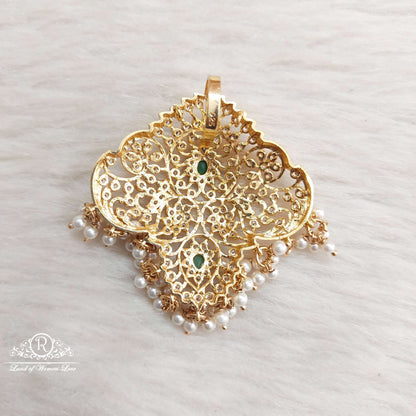 Silver CZ-Stones Locket-SA177