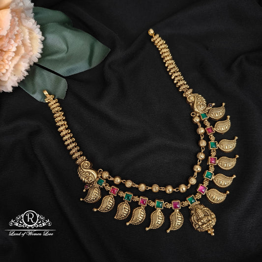 necklace 92.5 silver simple and cute necklace - rcbg015 92.5 silver ramala jewelry / ramala collections