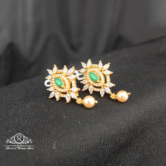 Silver earrings -RCM386