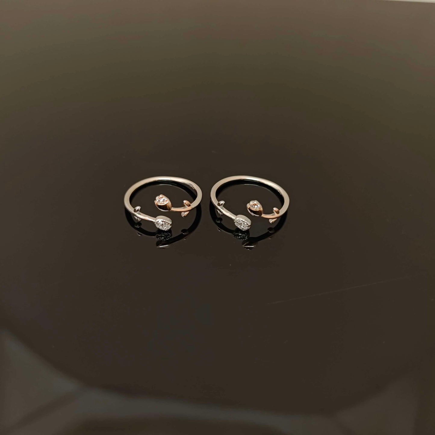 Silver Toe Rings-RCT249