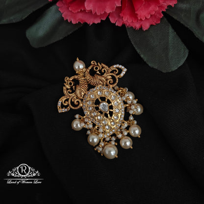 92.5 silver simple and cute mala locket - rch967 92.5 silver ramala jewelry / ramala collections