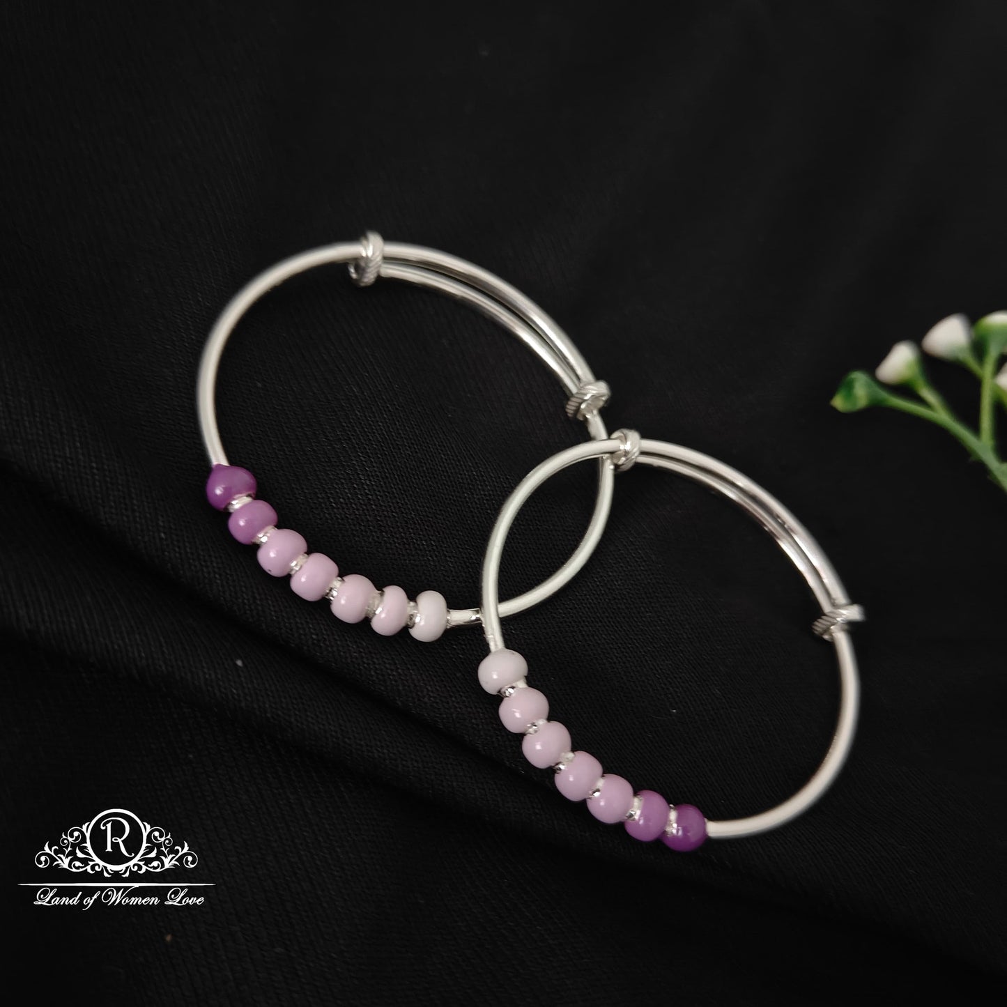 silver baby anklets-rcrc7 92.5 silver ramala jewelry / ramala collections