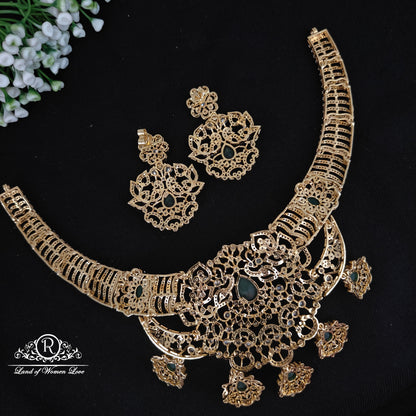 Silver cute and beautiful necklace -RCZ-59