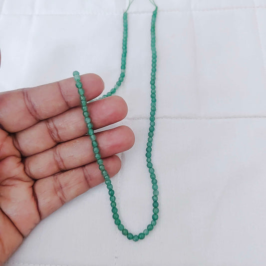 sed beads round cutting 3mm -rcmj60 92.5 silver ramala jewelry / ramala collections