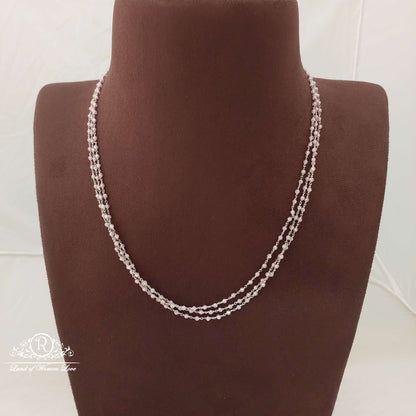 chain silver beads chain-h113 92.5 silver ramala jewelry / ramala collections