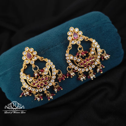 earrings 92.5 silver simple and cute earrings with hangings 92.5 silver ramala jewelry / ramala collections