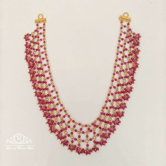 necklace real mania beads jali design silver necklace-rcah04 92.5 silver ramala jewelry / ramala collections