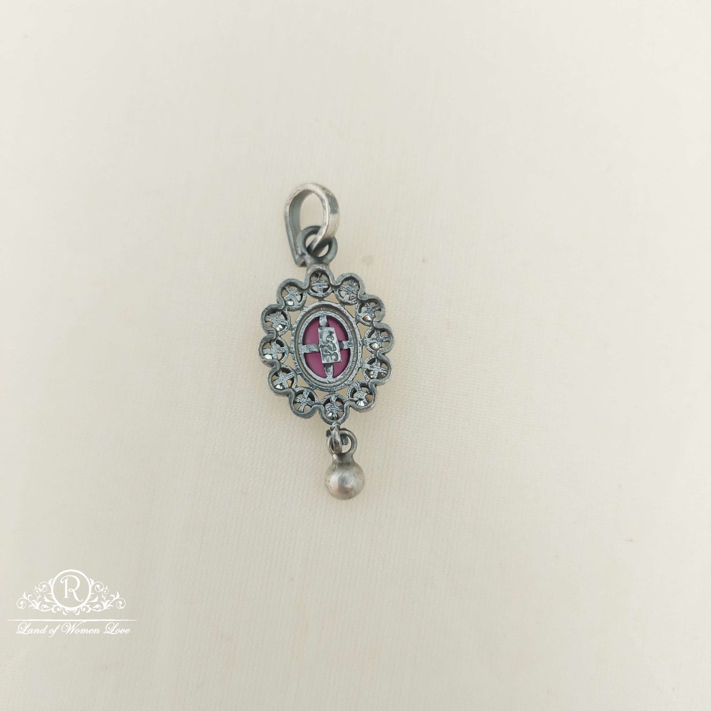 Silver Small Locket-M308