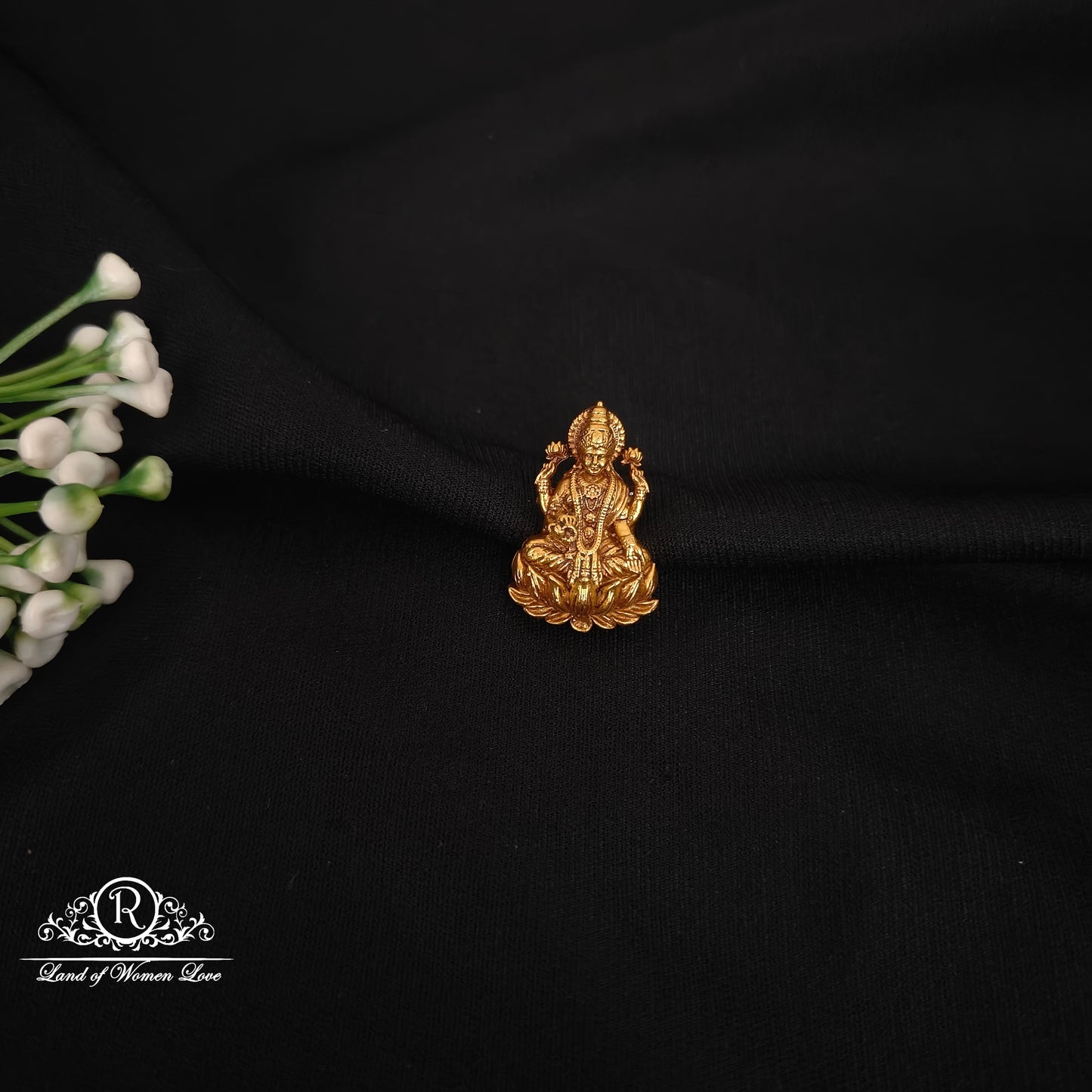 92.5 silver simple and cute side brochure - rcjr960 92.5 silver ramala jewelry / ramala collections