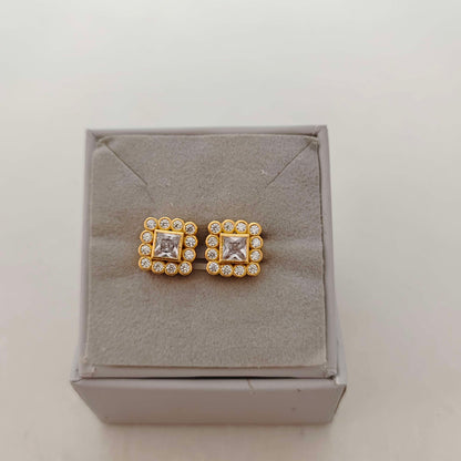 Silver earrings -RCM682