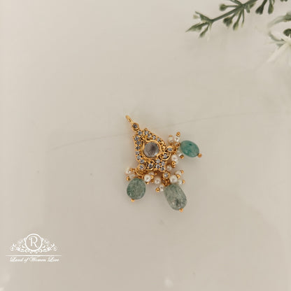 pendant cz- stones silver pendant-rch708 cz 92.5 silver ramala jewelry / ramala collections