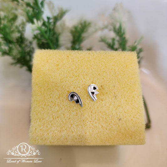 earrings silver kids earrings -rcrc1-27 92.5 silver ramala jewelry / ramala collections