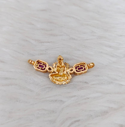 Silver gold polish pendants -RCM452