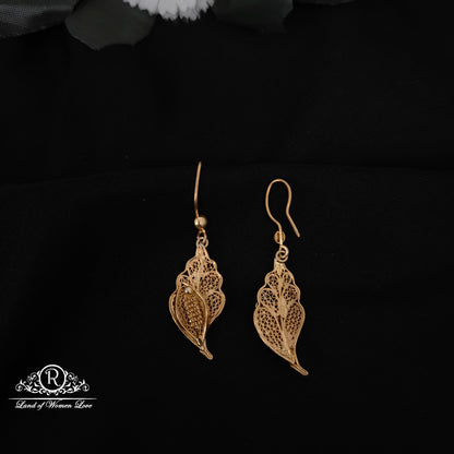 Silver Hanging Earrings-RCA049