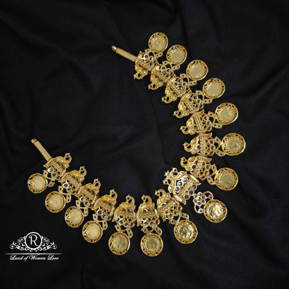 92.5 Silver peacock Kasu design Mini Haram-RC89-60M11