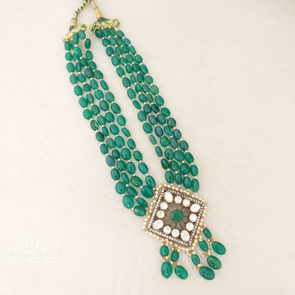 Silver Real Beads Chocker-S805