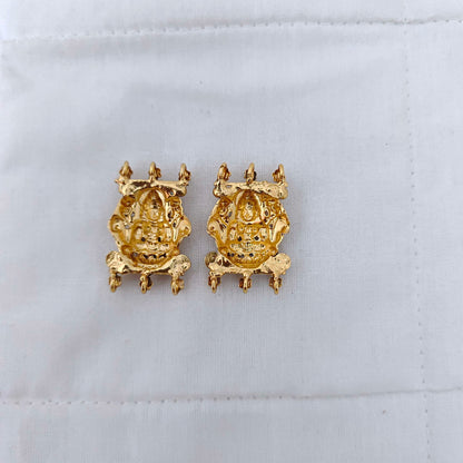 Silver gold polish side lockets -RCV195