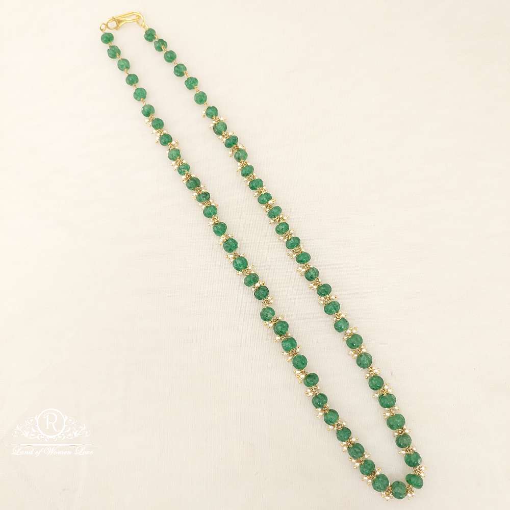 Silver Pumpkin Beads Chain-H080-1