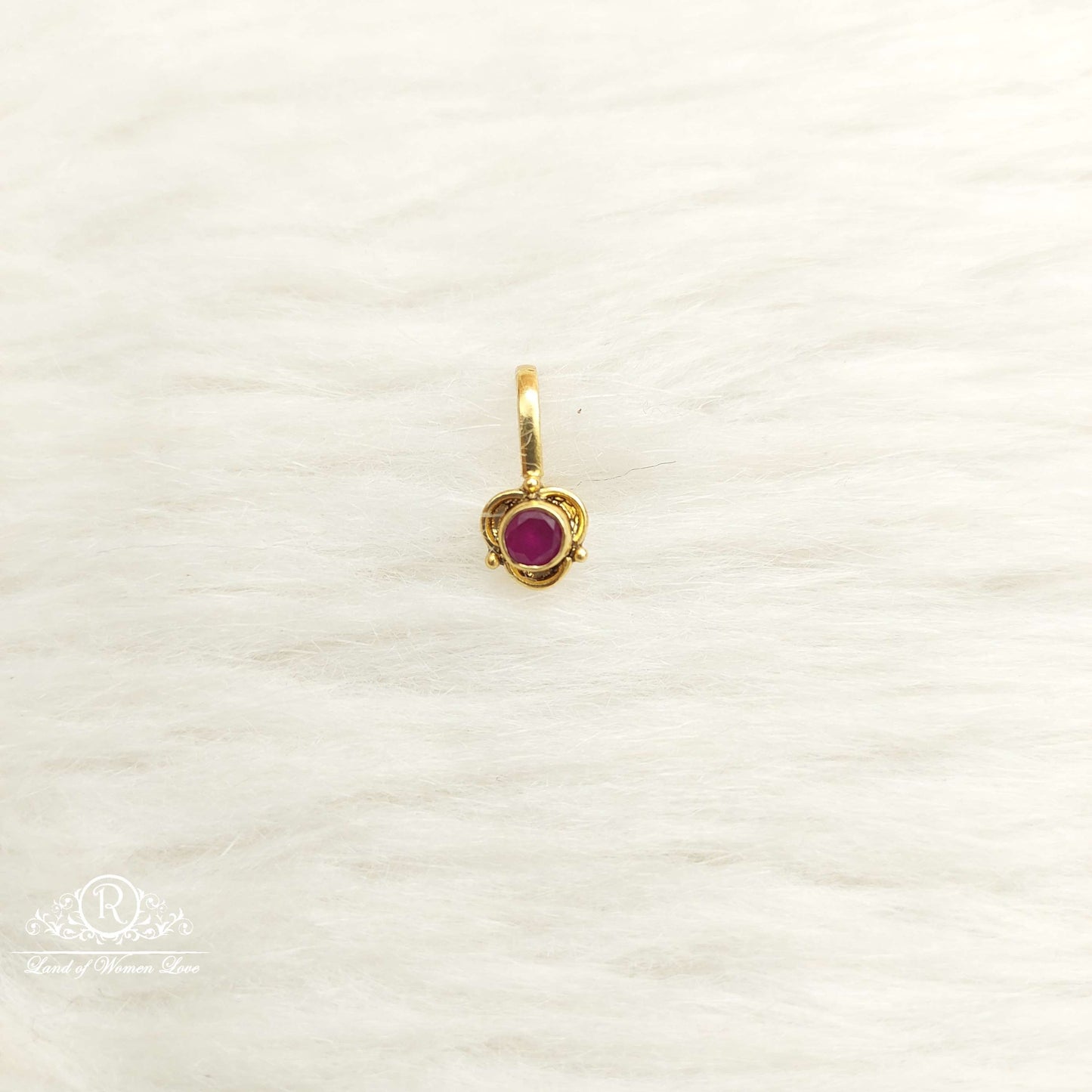 nose pin silver nose pins-sa510-8 92.5 silver ramala jewelry / ramala collections