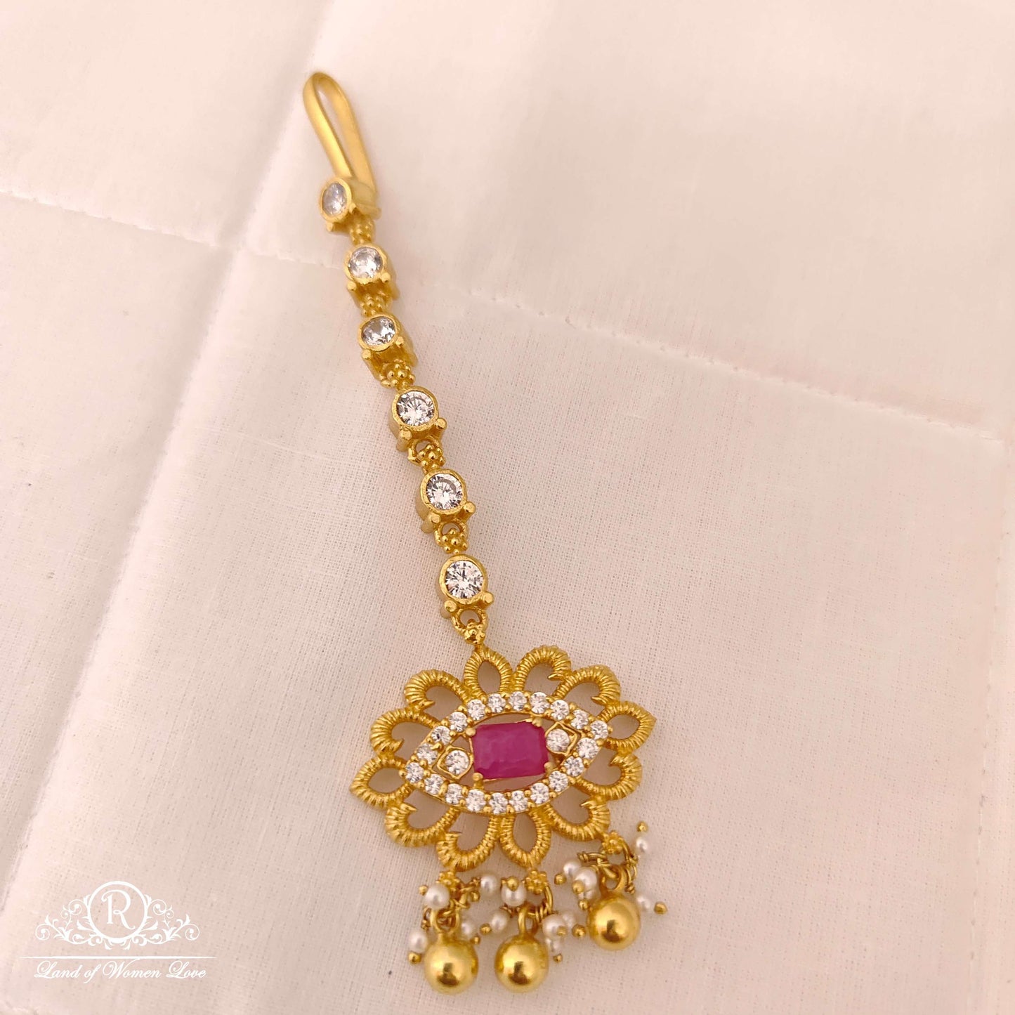 Silver Long Tikkas Design-JR138