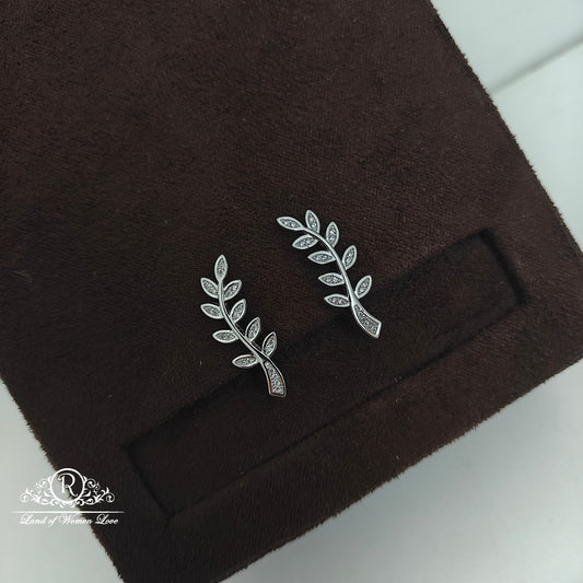 earrings silver earcuffs-rchs40 cz 92.5 silver ramala jewelry / ramala collections
