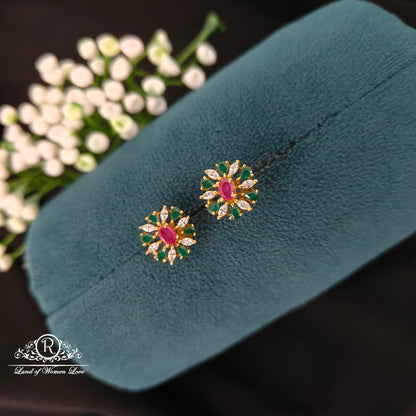 earrings silver cute and beautiful earrings -rcbg087 92.5 silver ramala jewelry / ramala collections