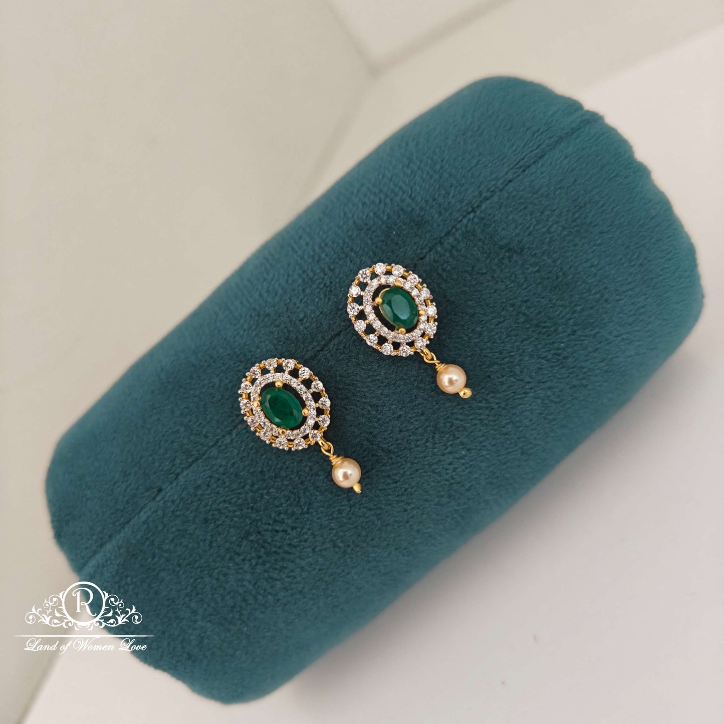 stud diamond finishing replica silver studs-rc94-90cp020 92.5 silver ramala jewelry / ramala collections