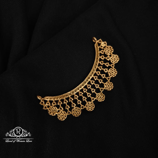 92.5 silver simple and Cute CZ- stones mala locket -RCM278