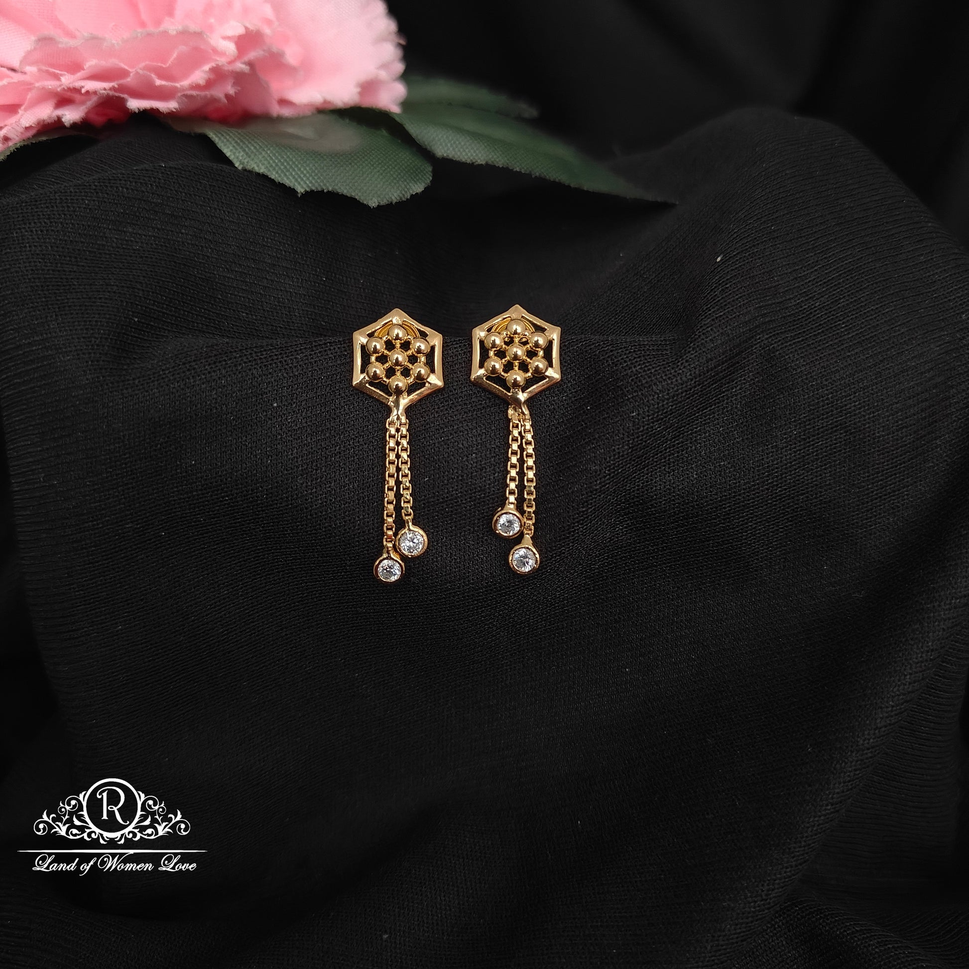 earrings 92.5 silver simple and cute earrings 92.5 silver ramala jewelry / ramala collections
