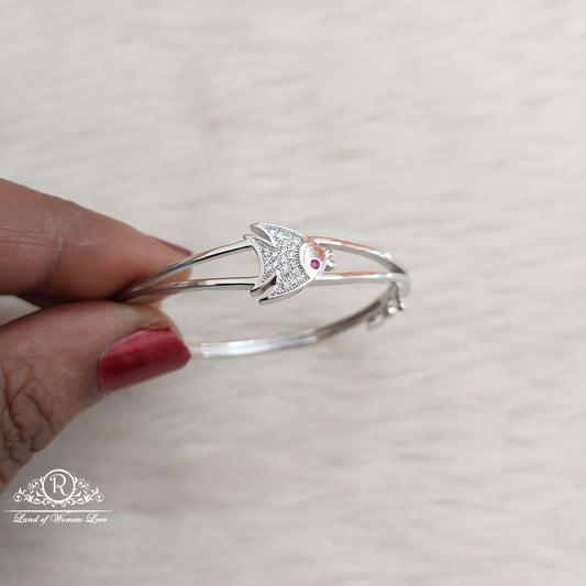 bangle silver kids kada bangle-s585 92.5 silver ramala jewelry / ramala collections