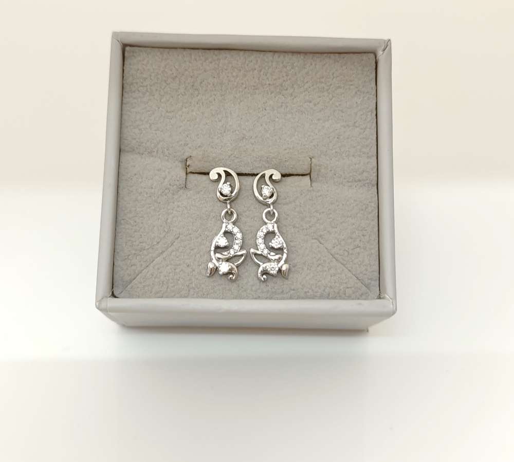 earrings silver earrings-rct270 92.5 silver ramala jewelry / ramala collections