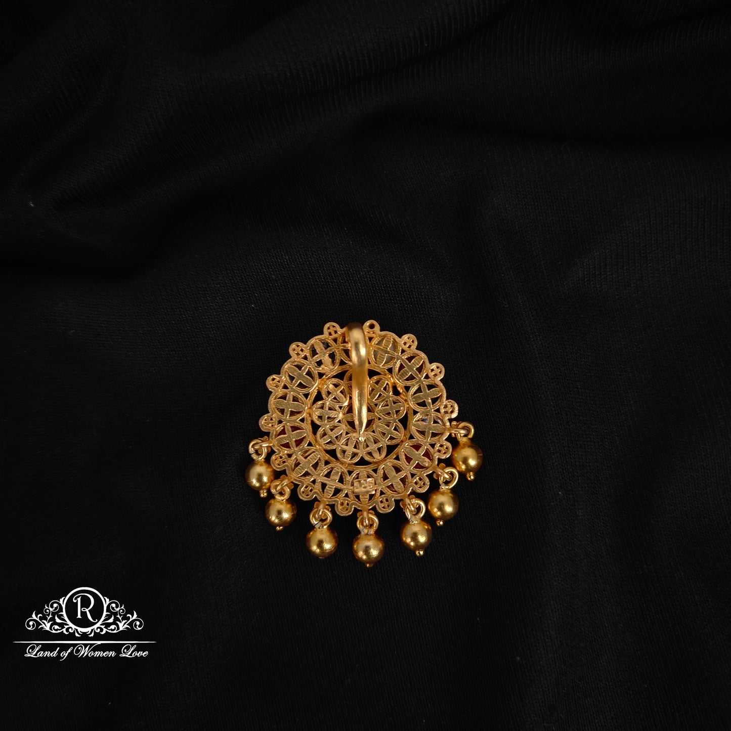 92.5 Silver Navaratna Pendant-RCCP367