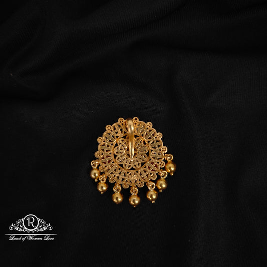 92.5 Silver Navaratna Pendant-RCCP367