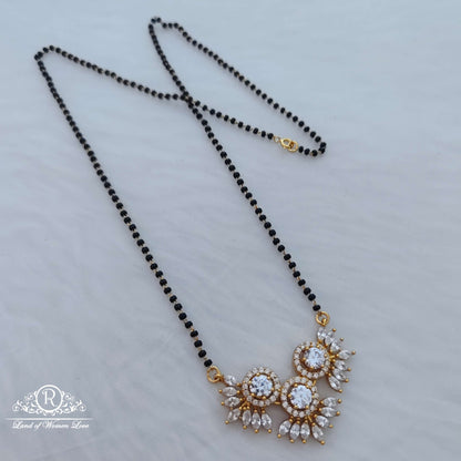 earrings silver cz-stone locket with black chain-rcc162 cz 92.5 silver ramala jewelry / ramala collections