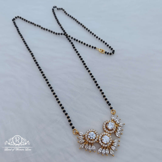 earrings silver cz-stone locket with black chain-rcc162 cz 92.5 silver ramala jewelry / ramala collections