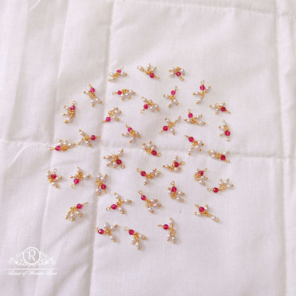 Silver gold polish pears is red -RCJR260